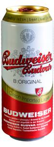 Puszka, Budweiser Budvar